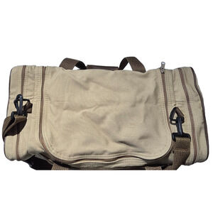 Vintage Ford x Eddie Bauer Edition Luggage - Duffel Bag Canvas 19x11x9 Read*